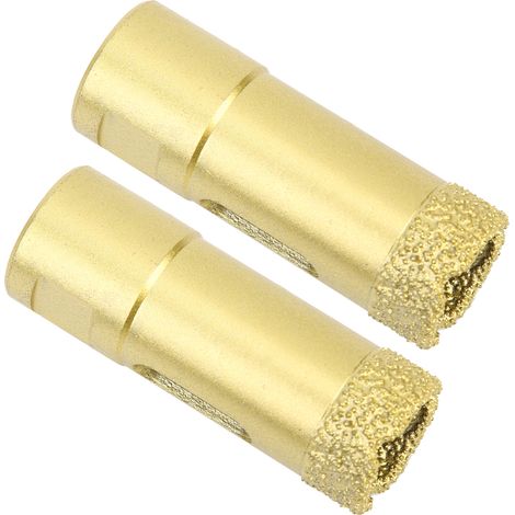 2 Forets Diamantés M14 22mm pour Perceuse Carrelage Béton Marbre Outils de Perçage Lot de 2 (1/5)