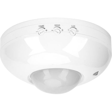 Détecteur de Mouvement, Capteur Détecteur de Mouvement Infrarouge Interrupteur Infrarouge Réglable pour Montage au Plafond, Couloir, Garage, Patio, Toilette. (1/5)