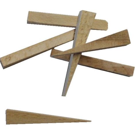 Connex Fliesenkeile 250 Stück Holz Fliesenwerkzeug