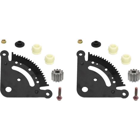 Kit de réparation de pignon de secteur de direction (2 pièces) pour tracteurs de pelouse John Deere série L GX20052BLE GX20053 GX20054 (1/5)