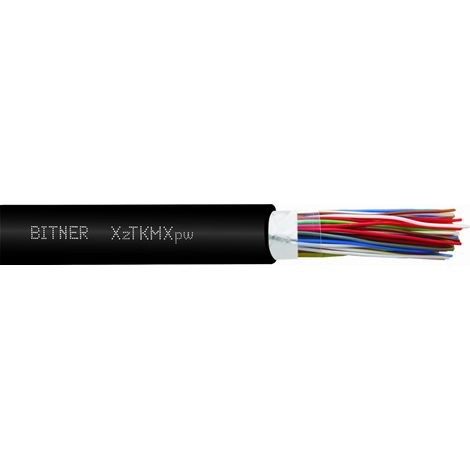 XzTKMXpw 4x2x0,8 gelgefülltes Telekommunikationskabel für den Außenbereich Bitner TP0022