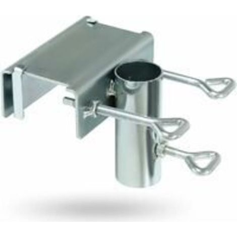 Clip De Fixation Pour Parasol De Jardin Support De Parasol De Balcon Peu Encombrant Upport De Parasol Pour Balcon Pour Pont, Chaise, Bureau, Quai, Plage, Cour, Balcon, Tables, Bateaux, Hayons 17X10X12 (1/4)