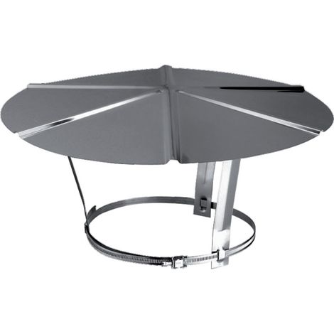 Chapeau inox réglable 80-130 POUJOULAT 52080785