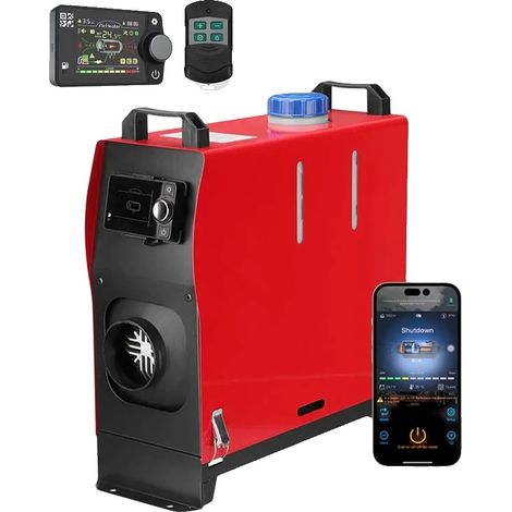 Chauffage à air diesel, fonctionnement silencieux, contrôle Bluetooth, 8KW (1/5)