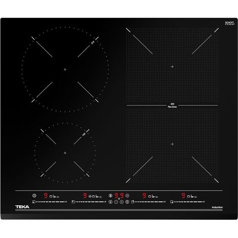 Placa de Inducción Teka IZF 64440 BK MSP 60 cm Empotrada 4 Zonas Negro (1/3)