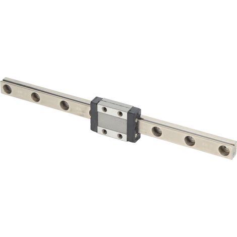 Guide linéaire miniature MTN9, coulisseau de précision pour imprimante 3D et CNC, pièce de rechange, rail coulissant compact, glissière linéaire de haute qualité. (1/5)