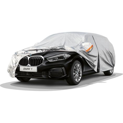 Vollgarage Autoabdeckung für BMW 1er E87/E81/F20/F21/F40 (2004-2025) Silber (1/5)