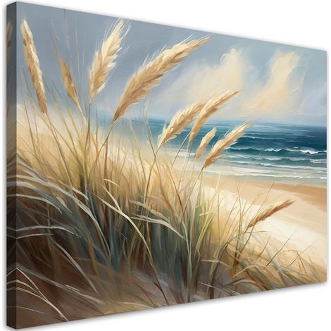 Quadro su tela, Mare Spiaggia Natura Paesaggio - 120x80 (1/5)