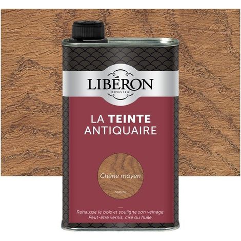 Teinte Antiquaire Bois Durs Liberon, 0.5 L, Chêne Moyen