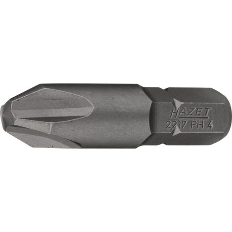Hazet Bit 5/16 (8 mm) Sechskant massiv, Kreuzschlitz Profil PH, SW PH4 (1/2)