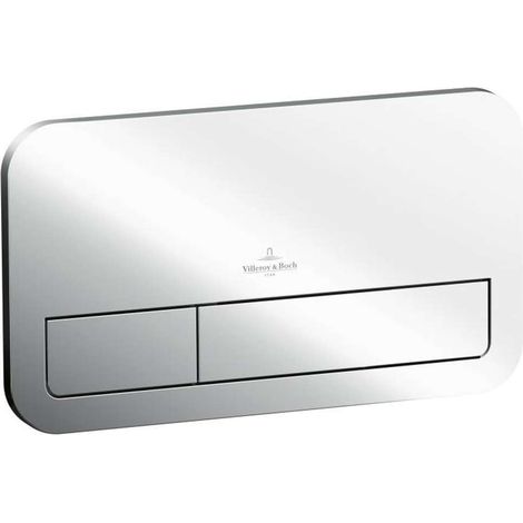Villeroy & Boch ViConnect plaque de déclenchement pour WC, chasse (1/3)