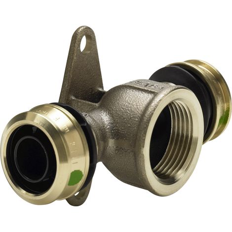 Pièce en T avec SC Raxofix 5325.8 en bronze silicium 16 mm x Rp 1/2 x 16 mm