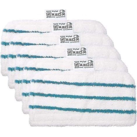 5 Washable Microfiber Pads For Black Decker Steam Mops (1/4)
