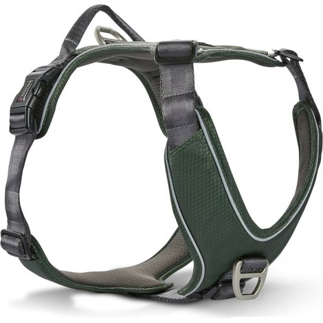 Wolters Active Pro Comfort Hundegeschirr - grün / anthrazit - 55-65 cm (1/4)