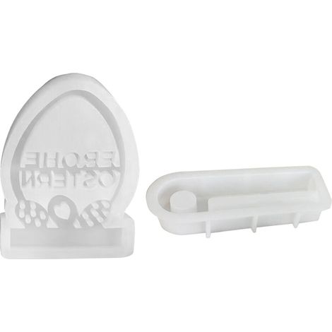 Moldes de silicona para cestas de flores, candelabros y portavelas -C