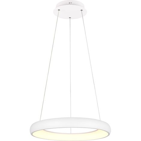 Lampada a sospensione bianca ring Ø62 LED 38W Cardona Trio (1/3)