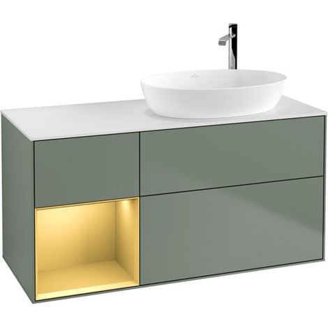 Villeroy & Boch F921HFGM Meuble sous-lavabo Finion F92 (1/2)