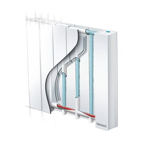THERMOR - Radiateur chaleur douce Baléares 2 horizontal blanc 1000W - 492431 — vue 4