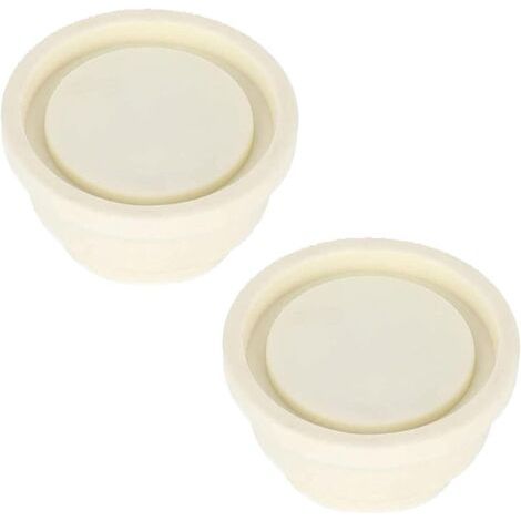 Lot de 2 échelles de piscine avec tampon en caoutchouc 39 mm – Résistance à l'abrasion – Compatible escaliers mécaniques – Installation rapide (1/4)