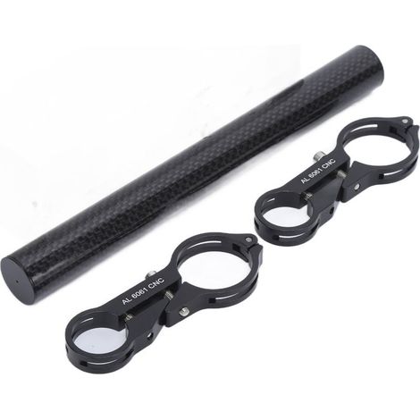 Guidon VTT Extension 202 Double Carbone Support Lampe Multifonction Extension Vélo (1/5)
