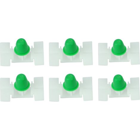 Clips de fixation pour paquets de 50 panneaux de garniture de garde-boue de porte extérieure automobile, compatibles avec E46 et E36 51131960054