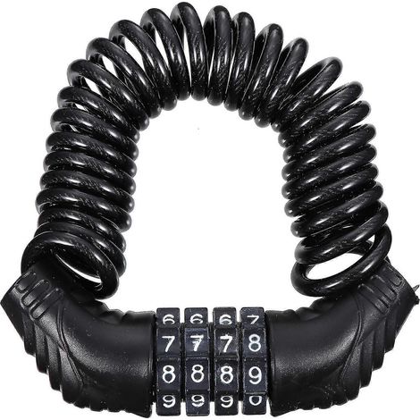 Antivol à code numérique pour moto, vélo ou casque. Petit cadenas. (1/3)