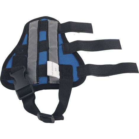 Attelle de jarret de jambe arrière de chien, enveloppes articulaires stables et respirantes avec bande réfléchissante de sécurité pour la récupération chirurgicale XXS (1/5)