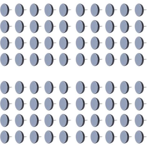 de 80 patins de chaise de 25 mm PTFE déplacement facile