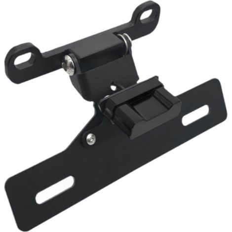 Support de plaque d'immatriculation pour moto, accessoire de remplacement facile à installer (1/5)