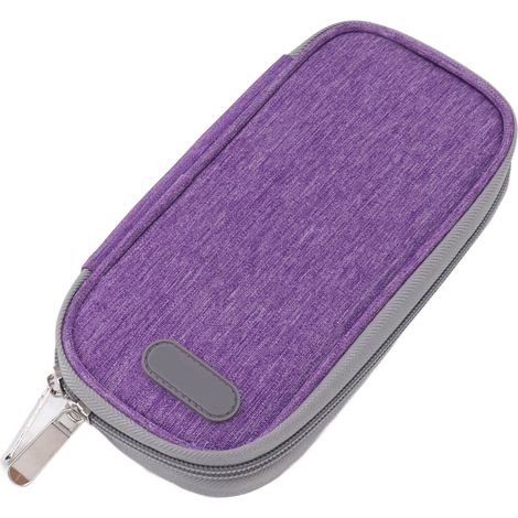 Sac isotherme pour insuline avec 2 blocs réfrigérants - Sac isotherme médical portable pour les déplacements en extérieur - Type 1 (1/5)