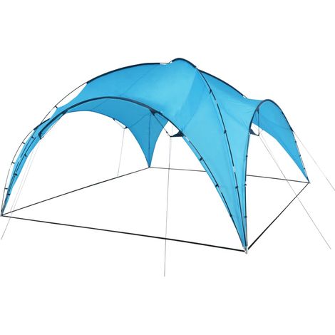 Maison Exclusive - Kuppelpavillon 450x450x265 cm Hellblau