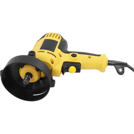 Polisseuse électrique pour voiture, kit de polissage 125 mm, 600-3700 tr/min, pour métal et bois, prise UE 220 V (1/5)