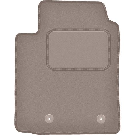 Alfombrilla de conductor beige para Toyota Yaris I 5 puertas (1999-2005)