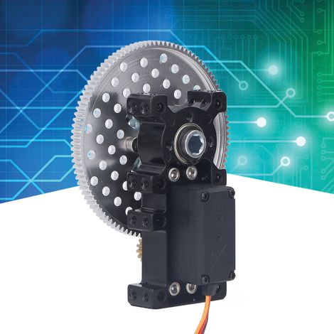 Réducteur pour servomoteur 4,8 V  6 V avec un rapport de 7:1 (1/5)