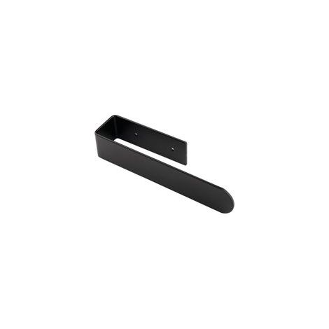 Porte Serviette Salle De Bain Noir, Adhesif Accroche Support Porte Torchon Mural sans Percage, Porte Serviette de Salle de Bain Mural en Acier Inoxydable pour Cuisine et Toilette