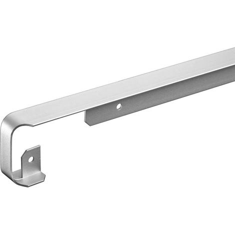 Nordlinger – Profilé aluminium jonction d'angle 670mm – Pour plan de travail 38mm – Rayon 9/11mm – 680114