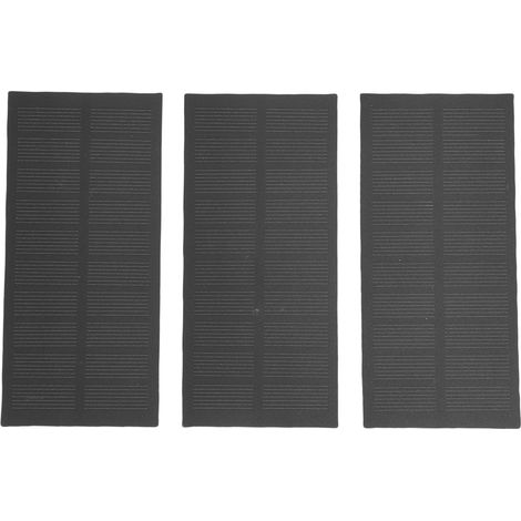 Ortviai Panneaux Solaires Miniatures 1,3 W – 3 pièces, monocristallins avec stratification PET, pour chargeur portable extérieur (1/5)