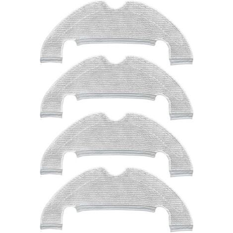 4 panni di ricambio per la pulizia del robot aspirapolvere Dreame D10 Plus / Z10 Pro / D9 Plus / L10 Plus / D10s Plus - Panni in microfibra (1/5)