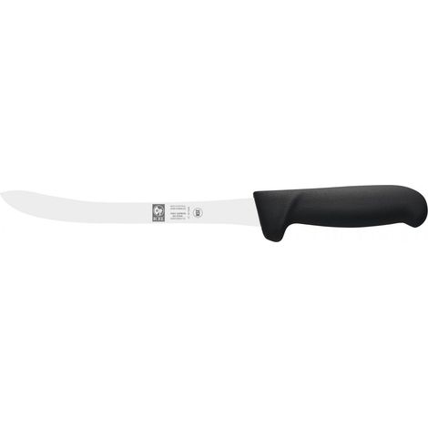 Icel coltello sfilettare professionale acciaio inox nero 21 cm