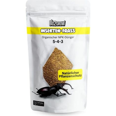 Bio2Grow Insekten Frass 400 Gramm - Natürlicher Bodenaktivator (1/5)