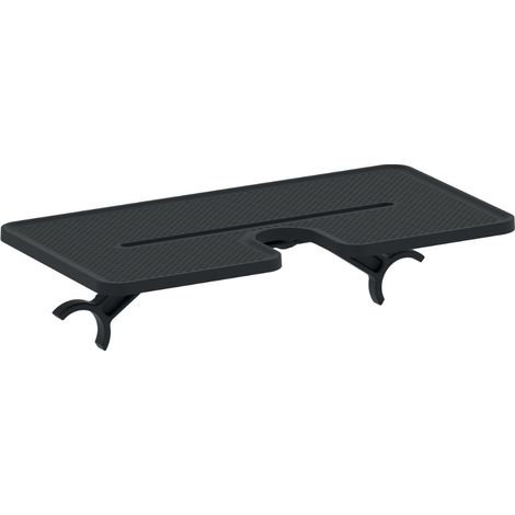 Tablette de douche antiglisse JACOB DELAFON Metro noir mat (1/3)