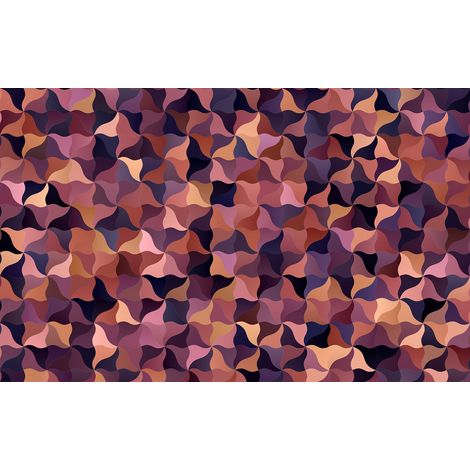 Papier peint panoramique - Géométrique 3D - 130 cm x 81 cm (1/2)