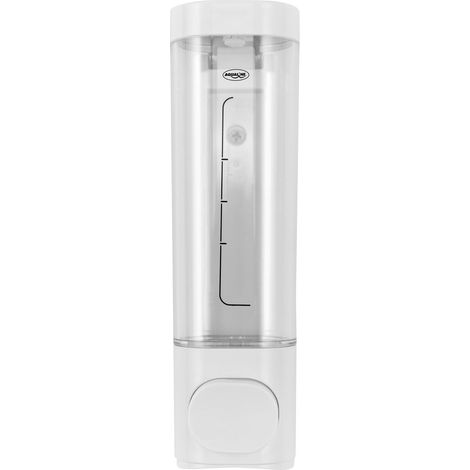 Distributeur de savon liquide OLMO 250ml, blanc (1/4)