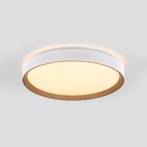 LED-Deckenlampe CCT Plafond-Typ - 36W - Holz-Effekt - Ø50cm