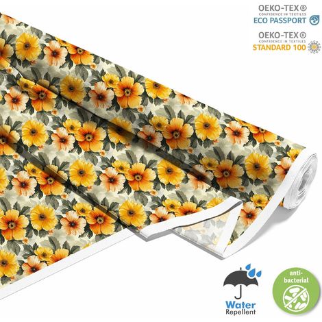 TESSUTI DECORATIVI PER ESTERNI OXFORD - Motivo Fiori I DX5245 (1/5)