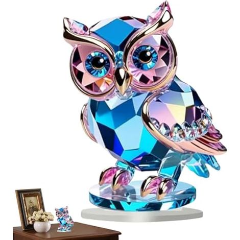 Generisch Statue décorative de décorative 2D en acrylique avec motif Décoration d'intérieur avec socle pour table, bureau, cheminée, support TV (1/5)