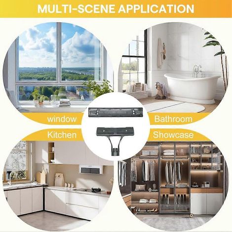 Kit de nettoyage de vitres à bandes longues et courtes pour machine de nettoyage de vitres Karcher WV1 WV2 WV5 WV7 (1/5)