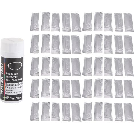 Kit Test Eau Potable Bandelettes pH Analyse Rapide Qualité Eau Robinet Puits Piscine Résultats Précis et Fiables Lot de 50 (1/5)