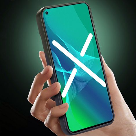 Ring-Linsenhülle für Samsung Galaxy A53 5G, Blau (1/3)