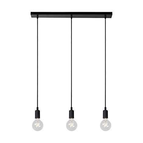Lampadario Lucide FIX nero 3xE27 max 60W 08408/03/30 (1/4)